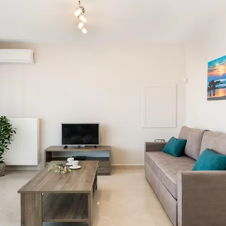Ferienwohnung Mimosa Maleme Exterior foto
